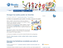 Tablet Screenshot of blog.editorial-bruno.es